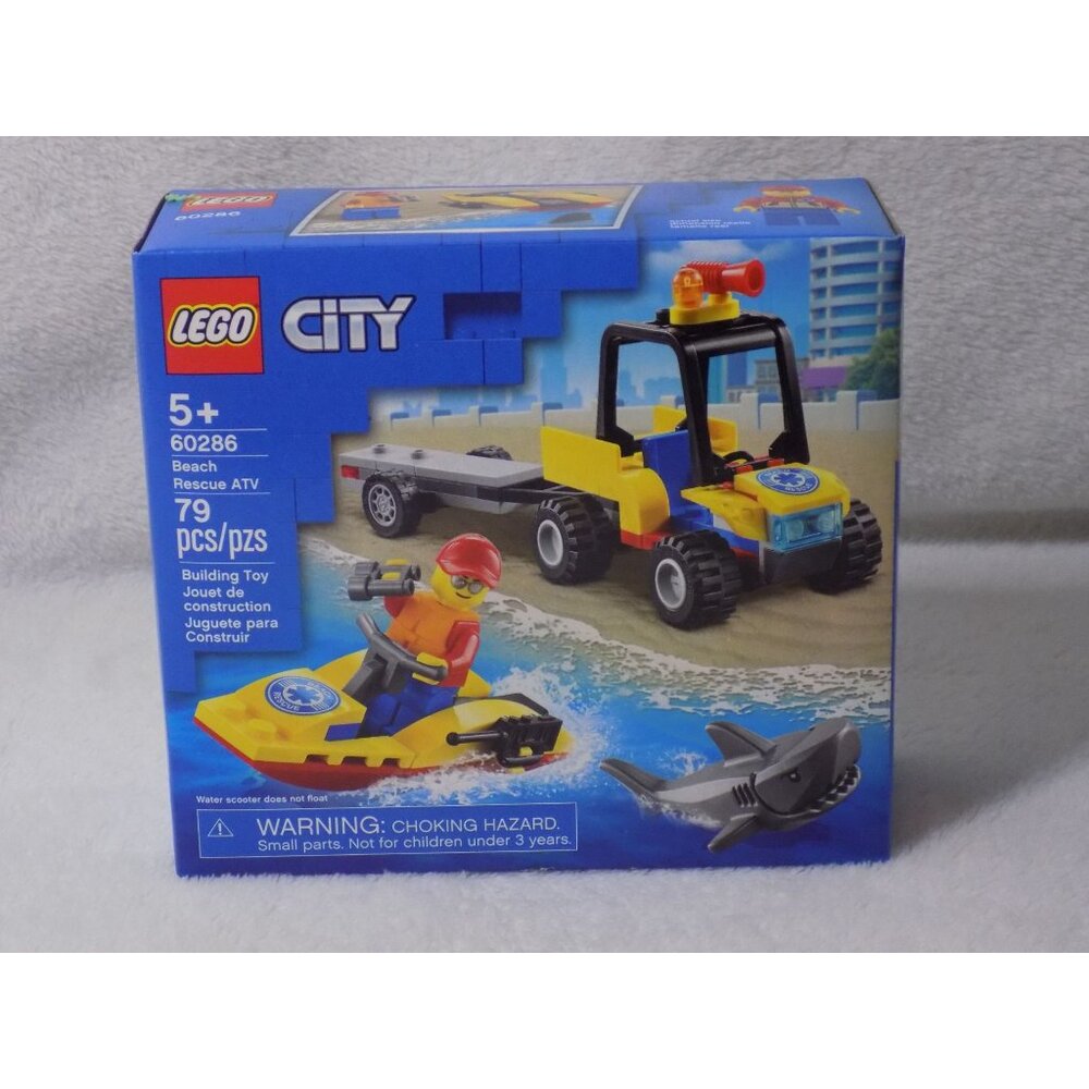 Lego City Beach Rescue ATV #60286 - Retired Out of Production - Picture 2 of 3